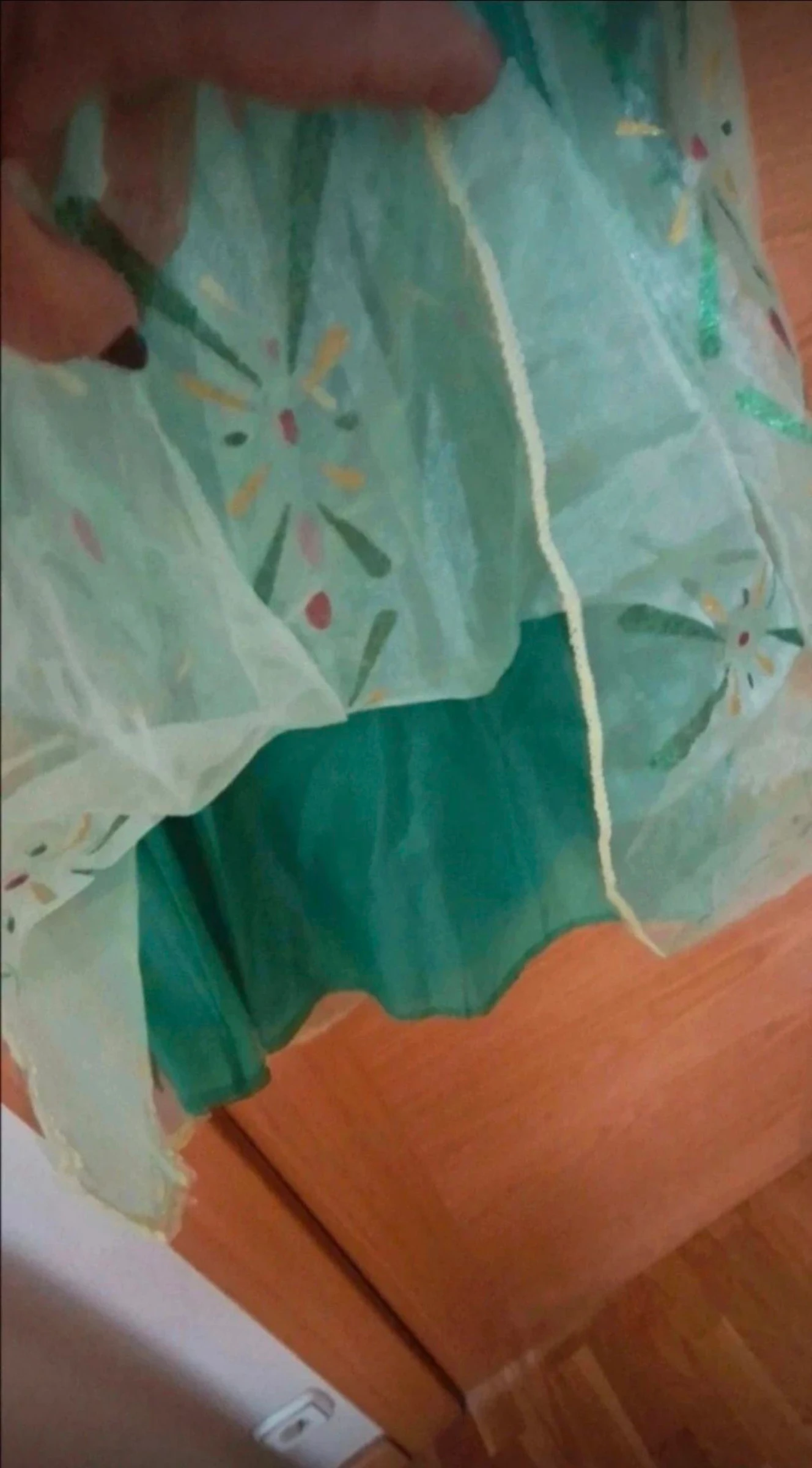 Disfraz de niña de Ana de Frozen. Talla 140 cm – photo 5